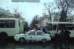 Евромайдан 7.12.2013 - ул.Грушевского, перед Верховной Радой - охраняют митинг Партии Регионов