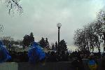 Евромайдан 7.12.2013 - "вражеский лагерь". В кавычках, потому что с ним никто не воюет